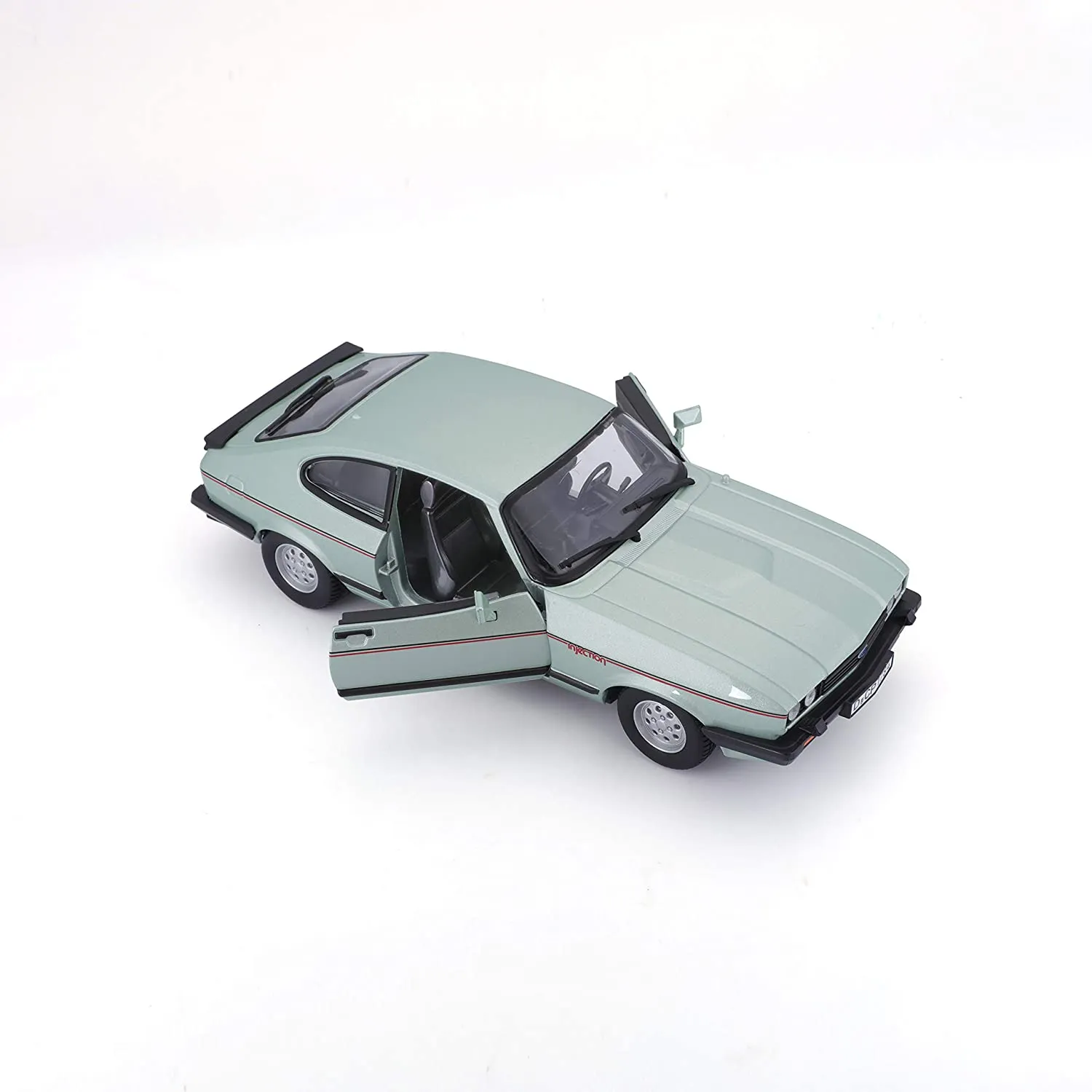 Bburago 18-21093 - Modellauto - Ford Capri '82 (grün, Maßstab 1:24)