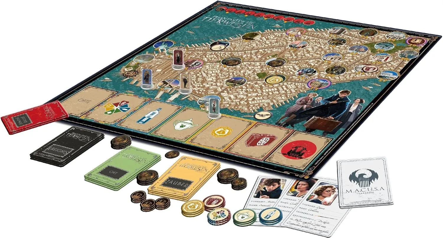 Asmodee TOPD0001 - Topi Games - Familienspiel, Phantastische Tierwesen und wo Sie zu finden sind