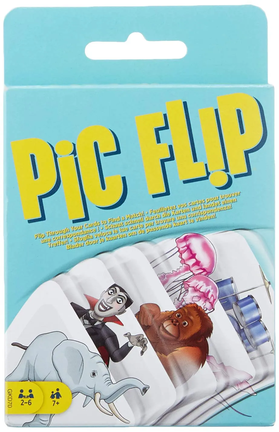 Mattel - Pic Flip Kartenspiel