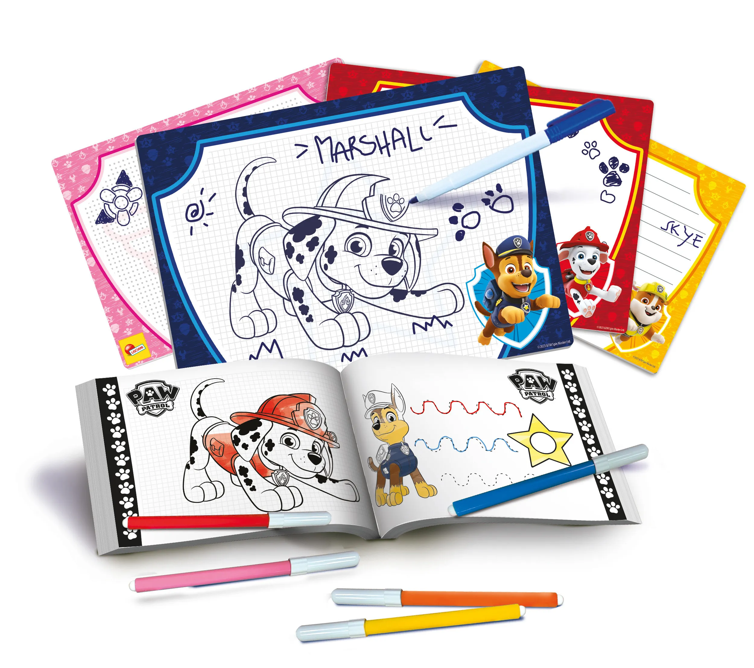 Lisciani 103317 - Paw Patrol Zeichenschule