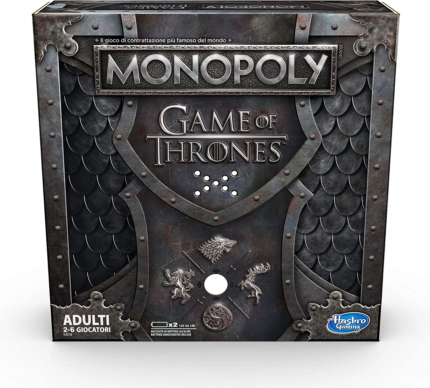 Hasbro - Monopoly Game of Thrones - mit Musikausgabe (französische Version)