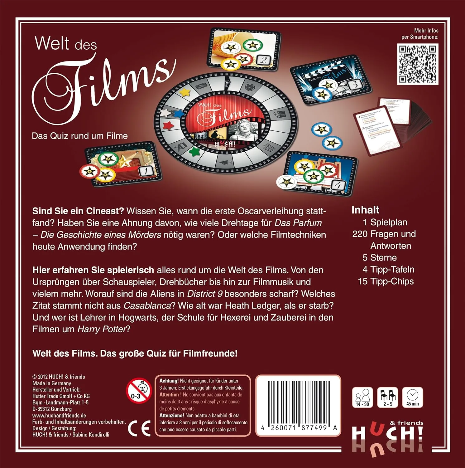 Huch! - Quizspiel - Welt des Films