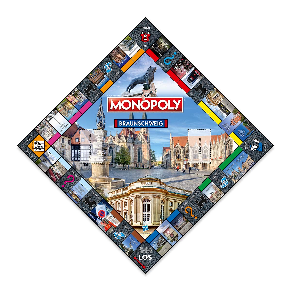 Monopoly - Braunschweig + Top Trumps New Yorker Lions