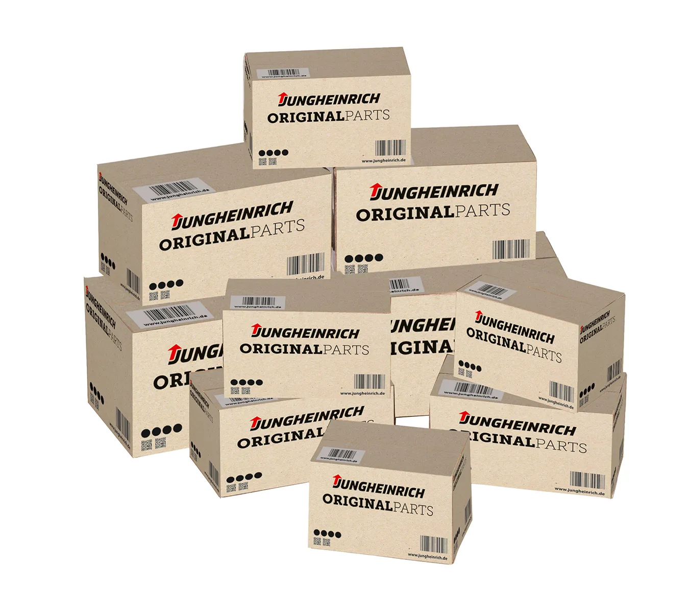 Happy People 34572 - Ferngesteuerter Gabelstapler - Jungheinrich (Maßstab 1:16)