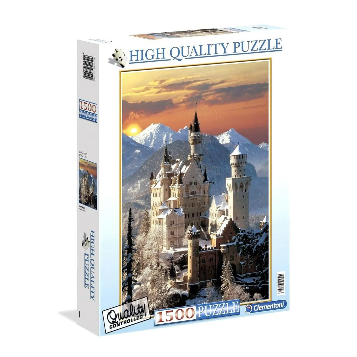Clementoni High Quality Collection Puzzle Neuschwanstein !!! 1500 !!! Teile