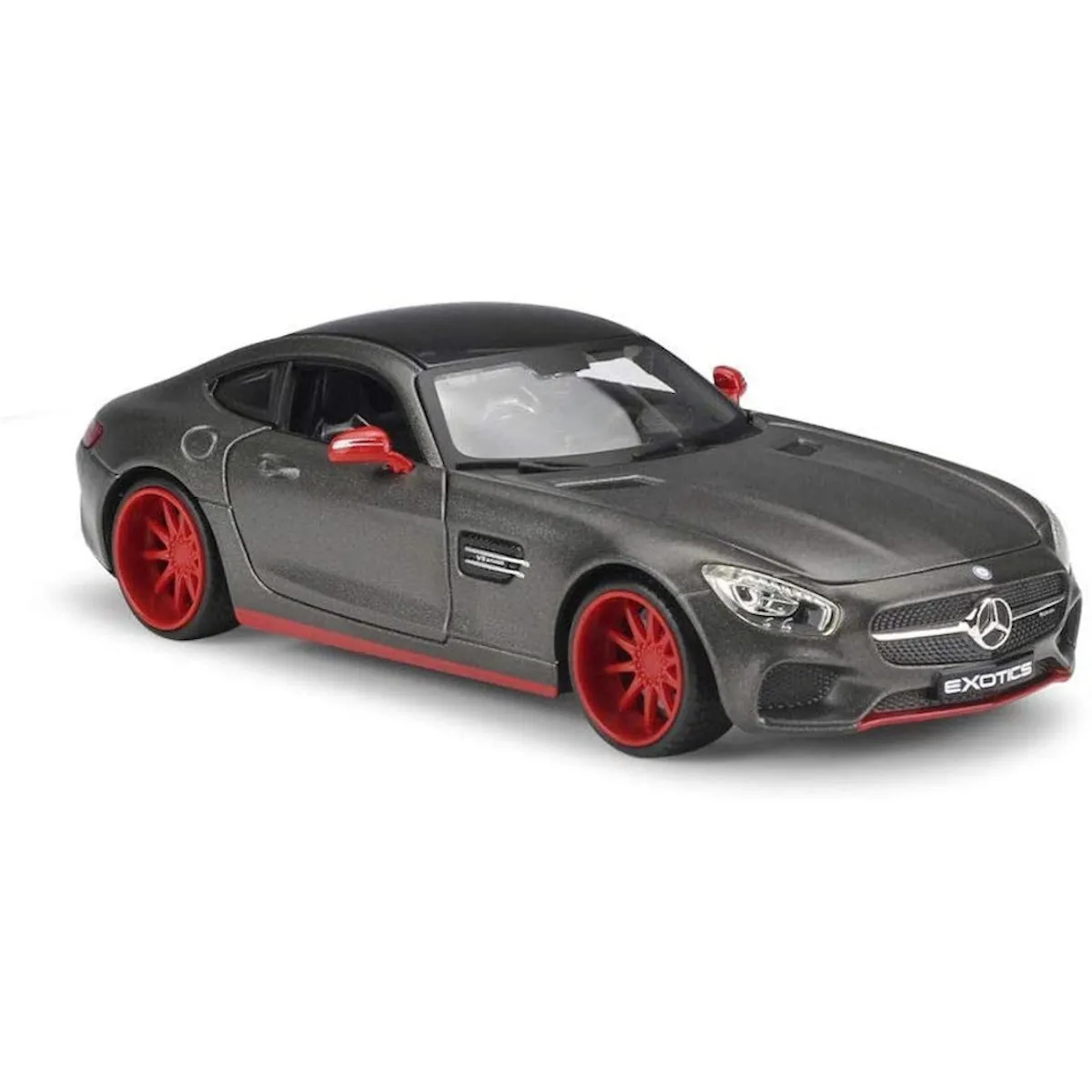 Maisto 32505 - Modellauto -  Mercedes AMG GT (metallic-grau, Maßstab 1:24)