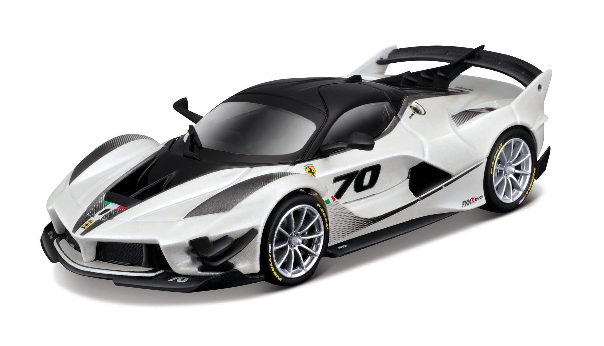 Bburago 18-36311 - Modellauto - Ferrari FXX-K EVO '17 (weiß, Maßstab 1:43)