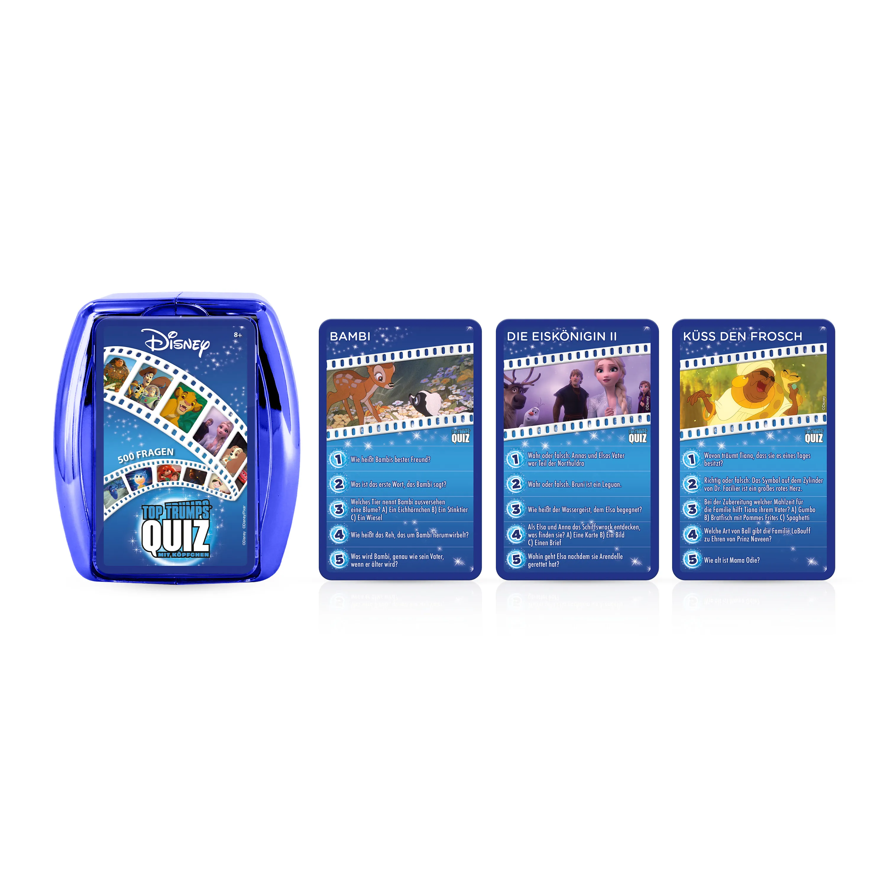 Top Trumps Quiz - Disney (Neuauflage im Metallic Case)