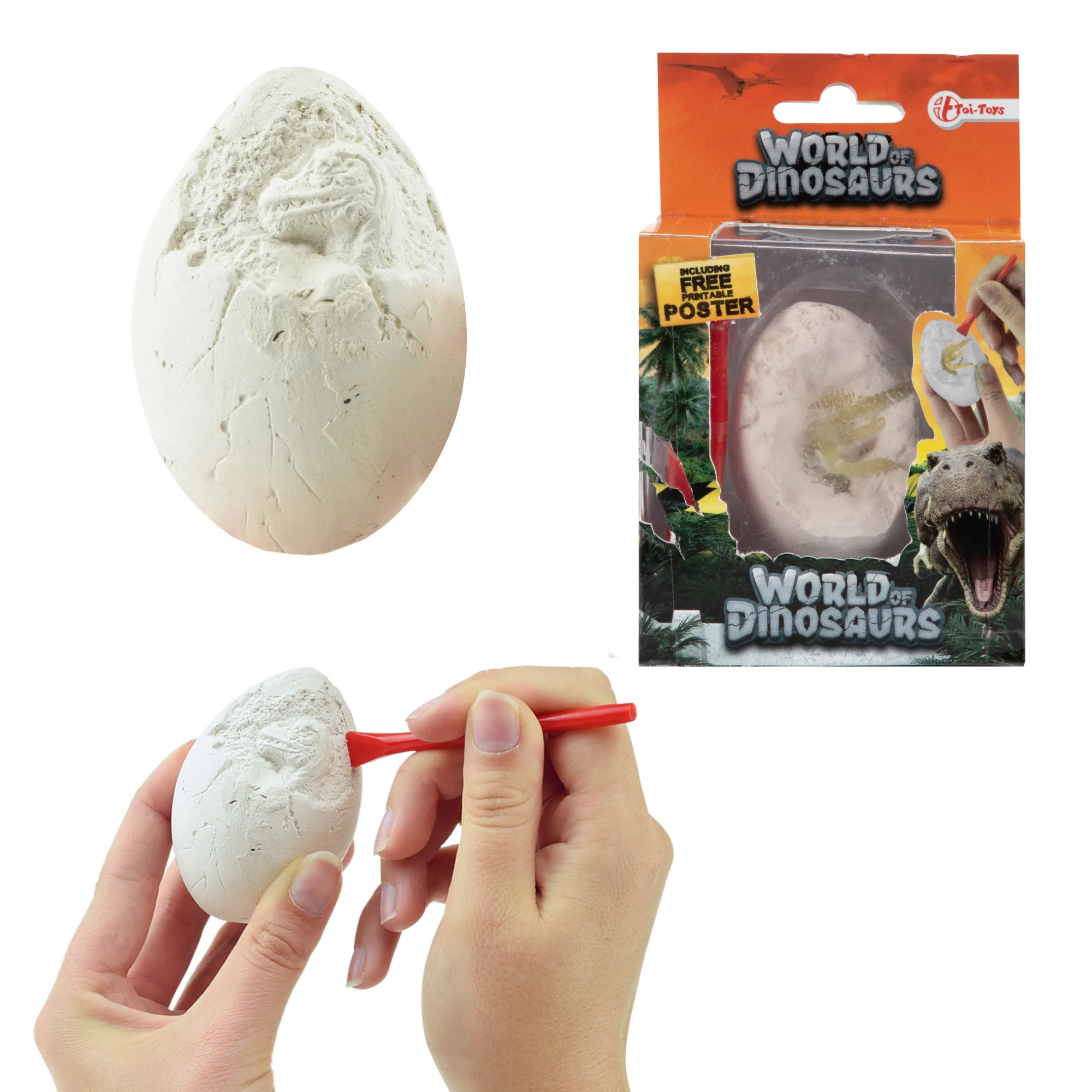 Toi-Toys - WORLD OF DINOSAURS Ausgrabungsset Dinosaurier