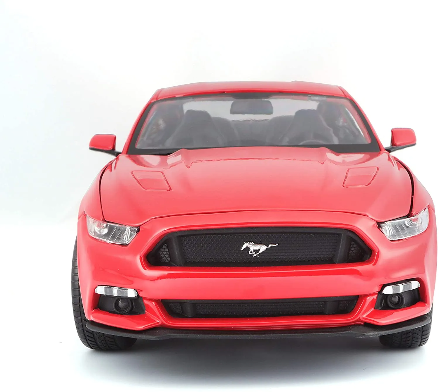Maisto 31197 - Modellauto - Ford Mustang '15 (rot, Maßstab 1:18)