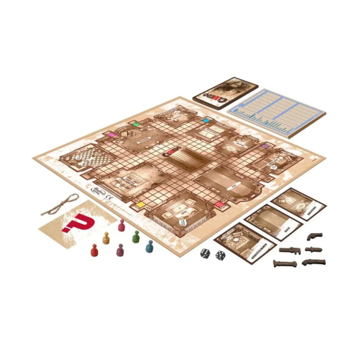 Cluedo Rustikal (Holz Sonderedition)