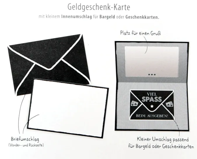 Depesche - Geldgeschenk-Klappkarte "Millionär-Starter-Set"