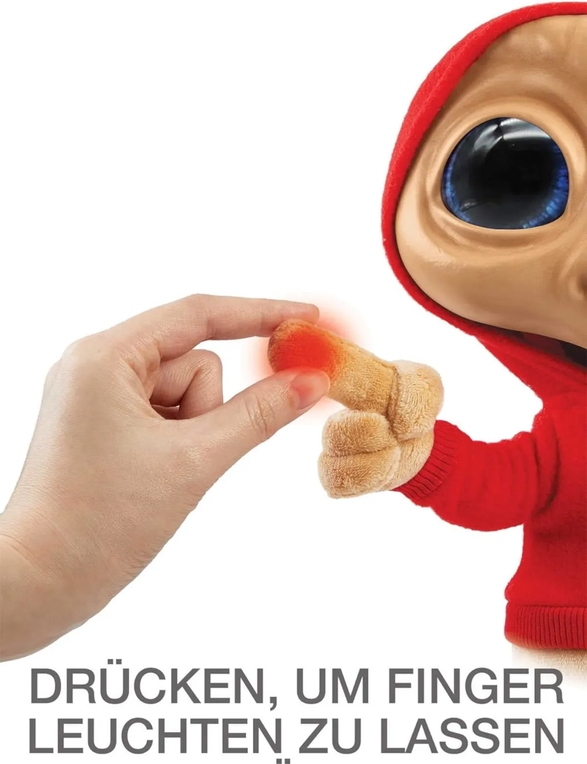 Mattel HKN39 - Plüschfigur - E.T. (28cm) mit Licht