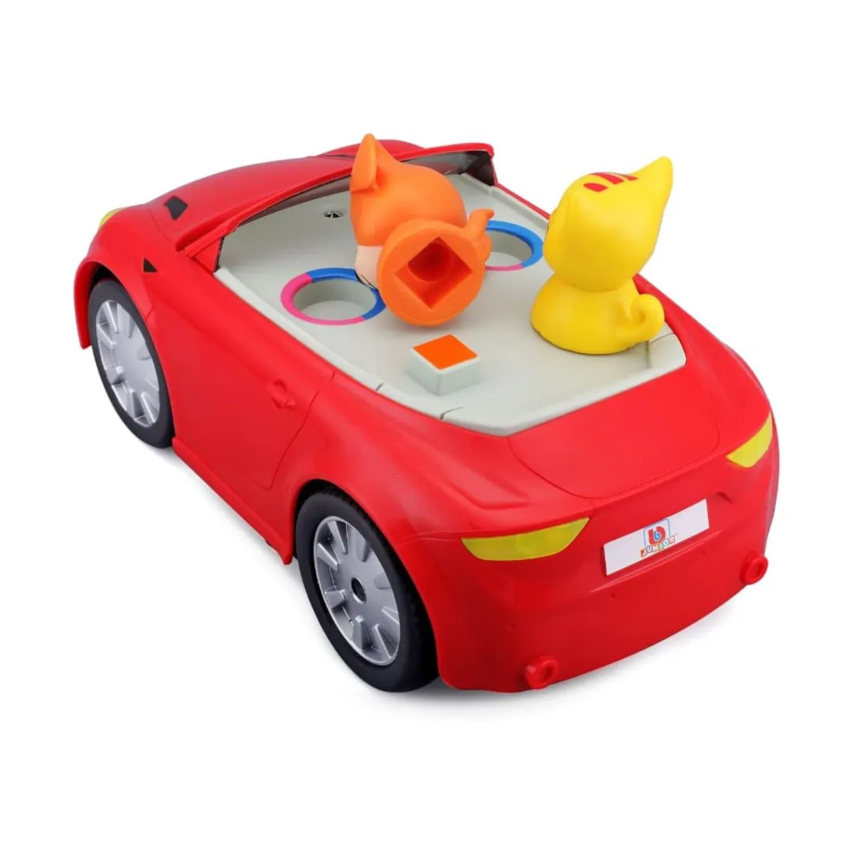 BB Junior 16-95002 - Ferngesteuertes Auto - Drive 'N Sort RC (rot, 21cm)