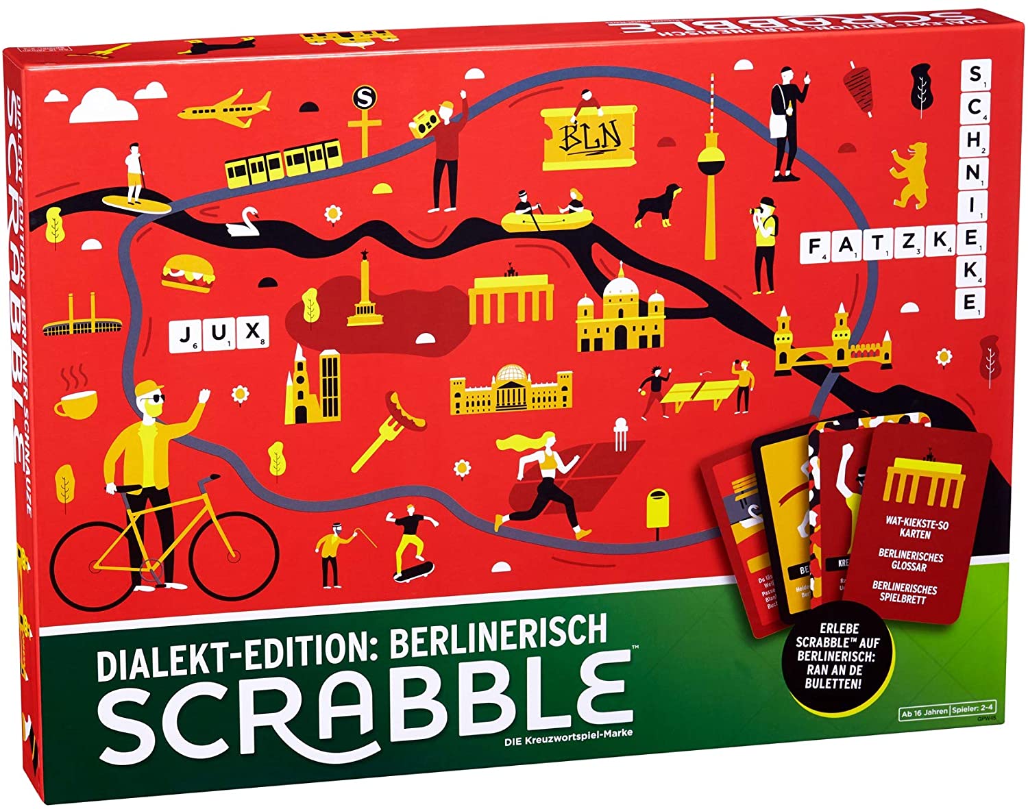 Mattel - Scrabble - Dialekt-Edition: Berlinerisch Mattel - Scrabble - Dialekt-Edition: Berlinerisch