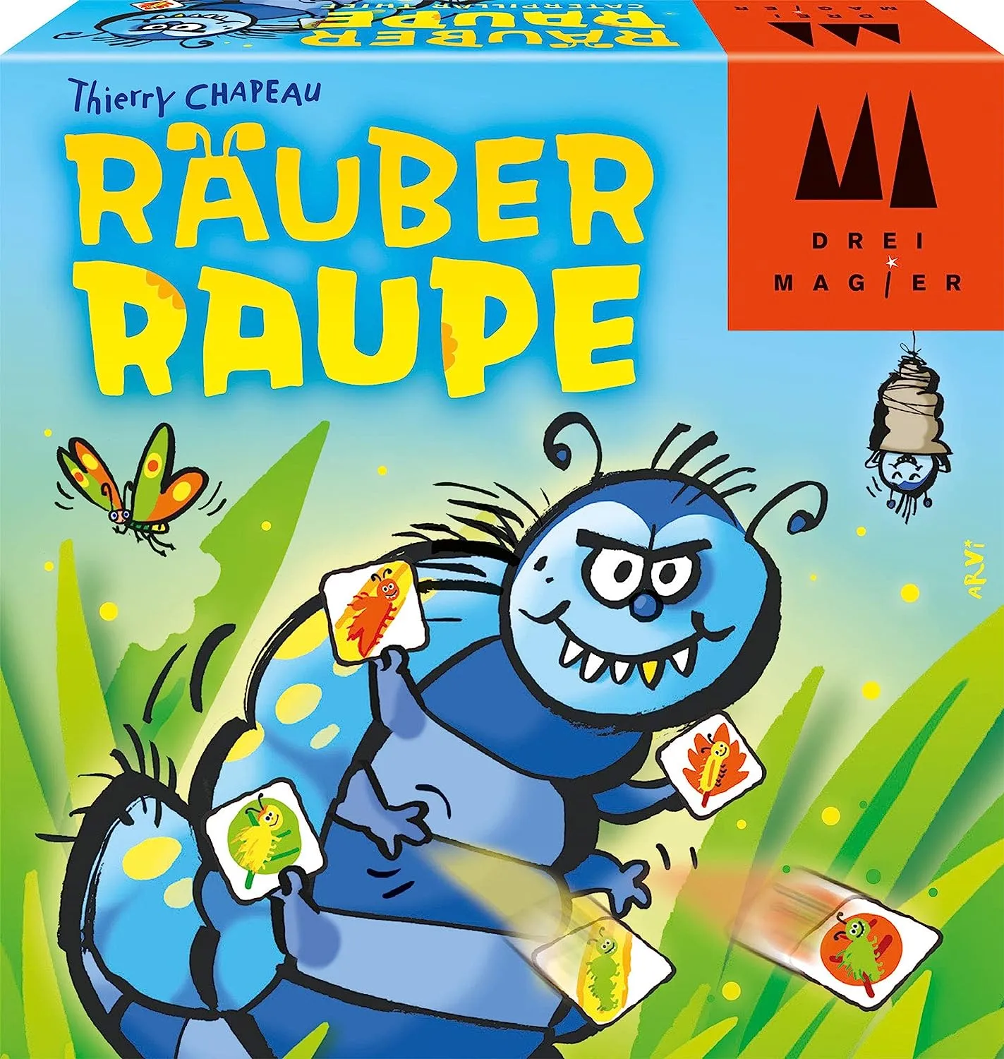 Drei Magier Kartenspiel - Räuber Raupe