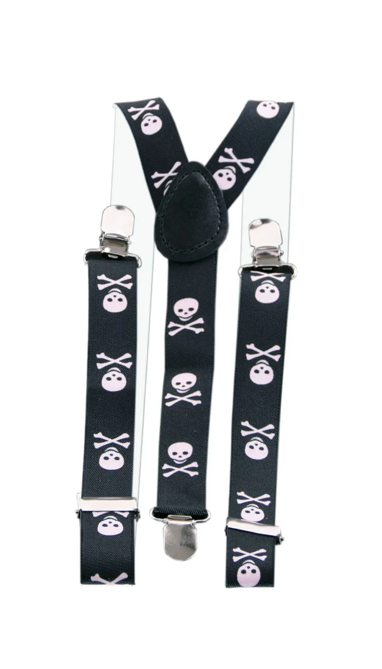 Halloween Totenkopf Hosenträger