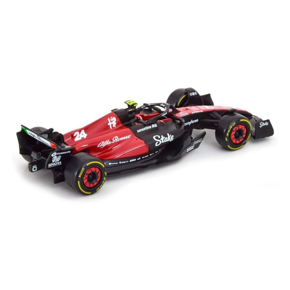 Bburago 18-38085Z - Modellauto - F1 Alfa Romeo C43 '23 #24 Zhou (Maßstab 1:43)