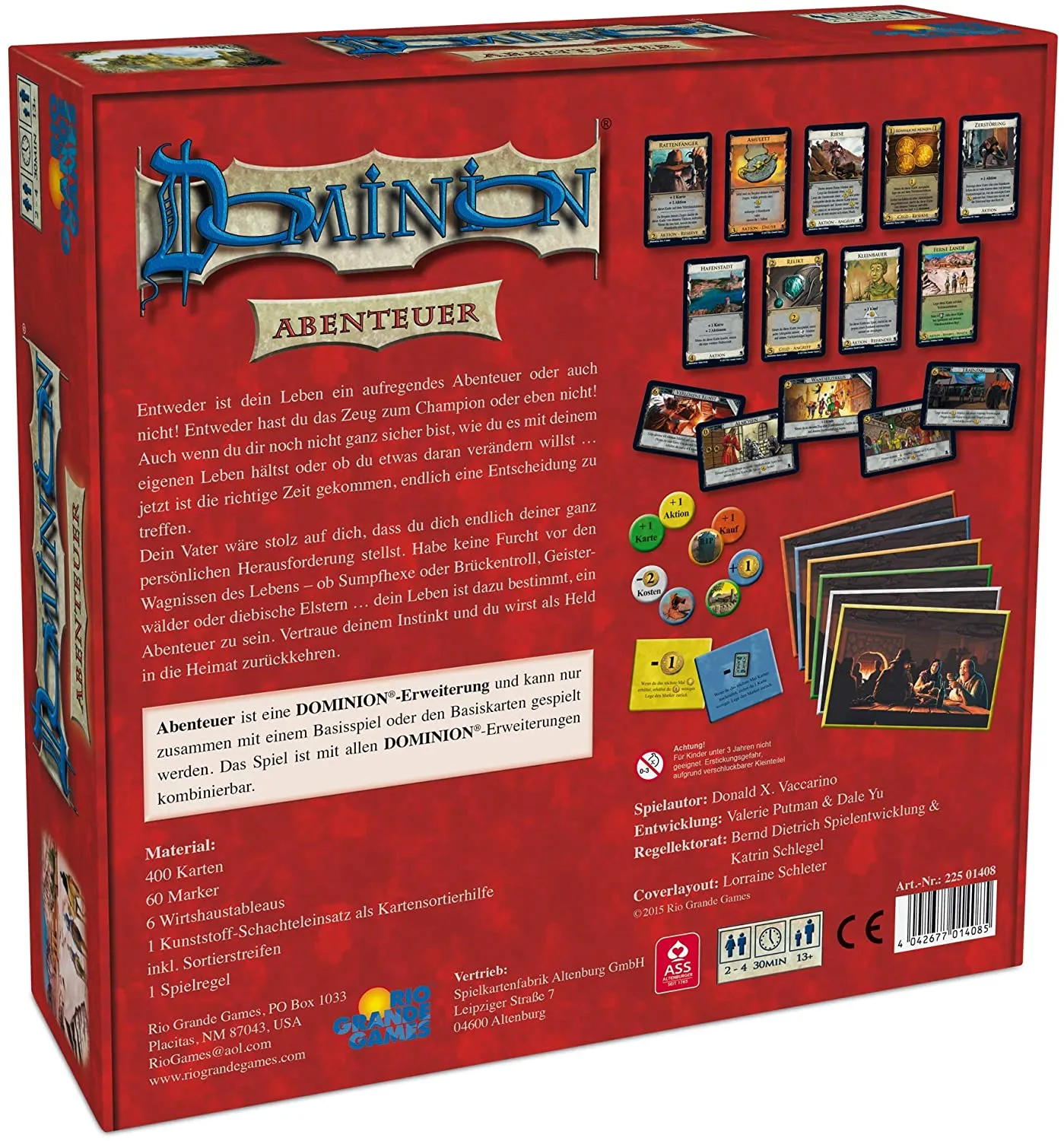 RGG - Dominion - Erweiterung Abenteuer