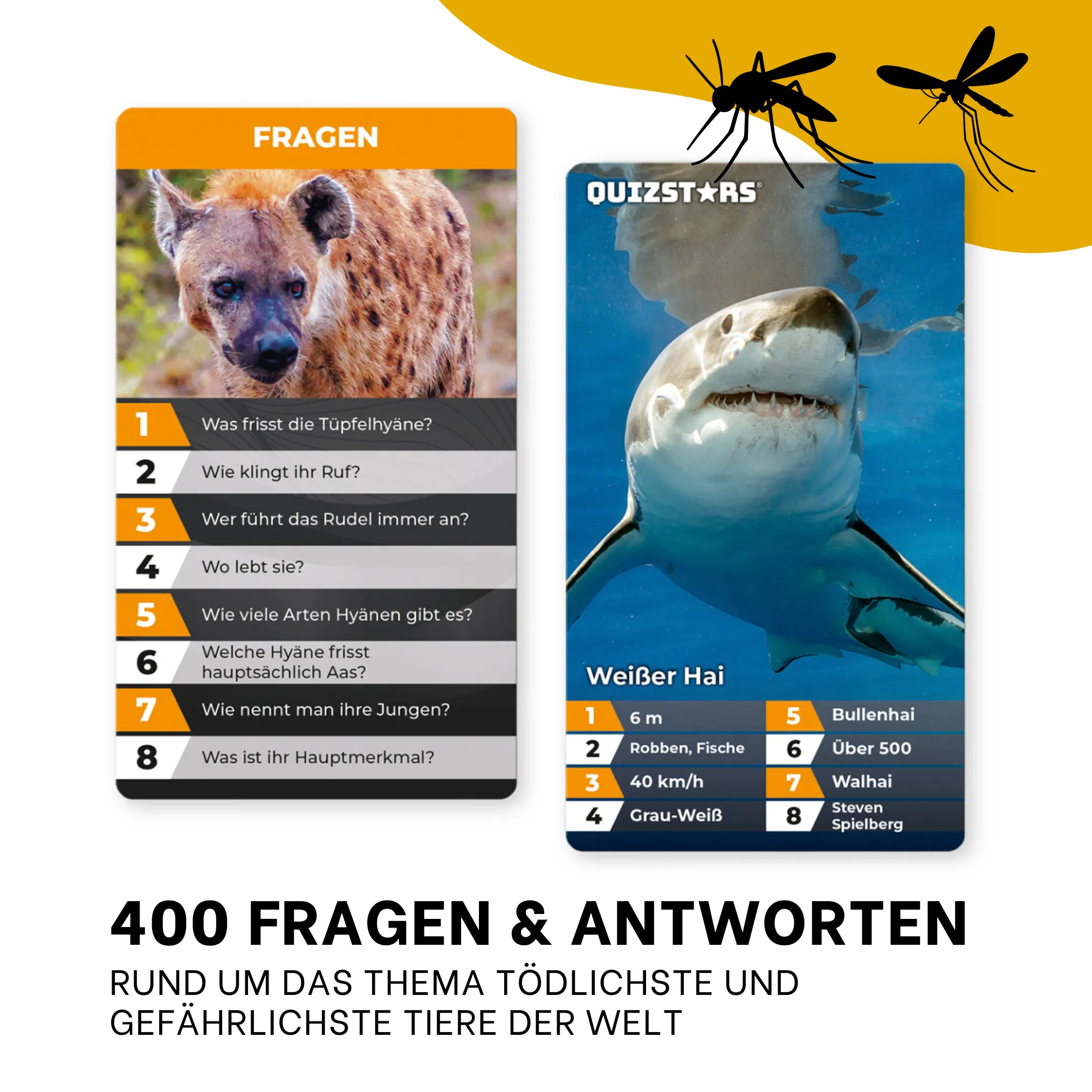 Quizstars - Die tödlichsten und gefährlichsten Tiere der Welt