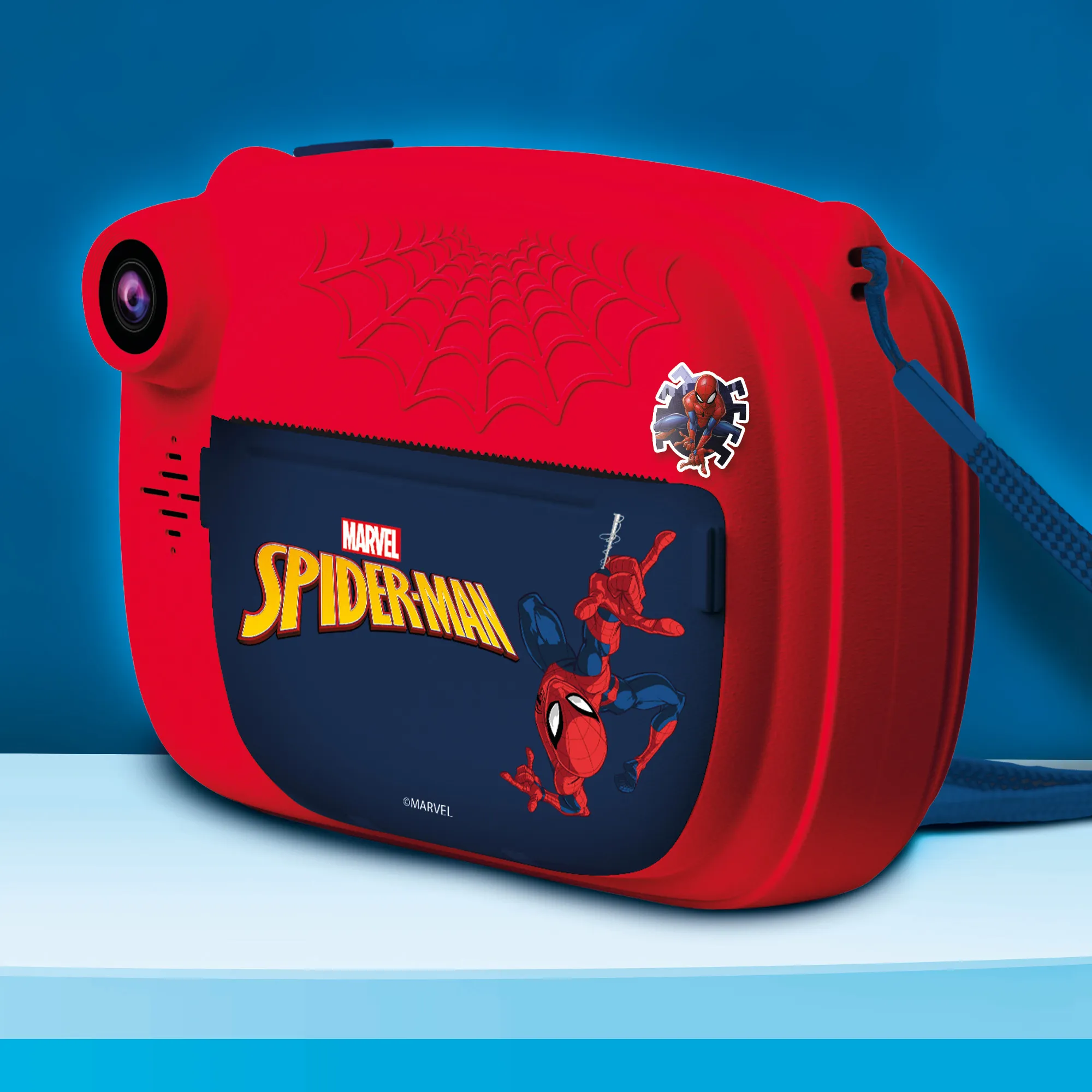 Lisciani 104024 - Marvel Spiderman Print Cam Sofortbildkamera Kamera