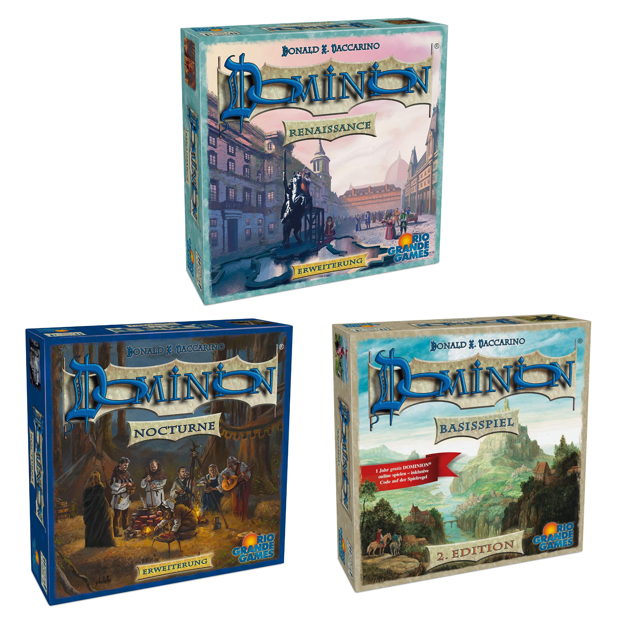 Sparangebot: Dominion Bundle - Basisspiel + 2 Erweiterungen Sparangebot: Dominion Bundle - Basisspiel + 2 Erweiterungen