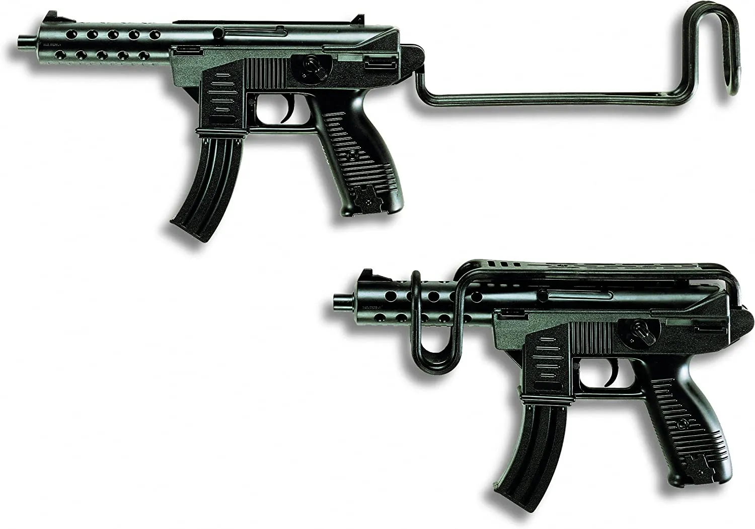 Edison Giocattoli - Spielzeugpistole - Uzimatic, 13 Schuss