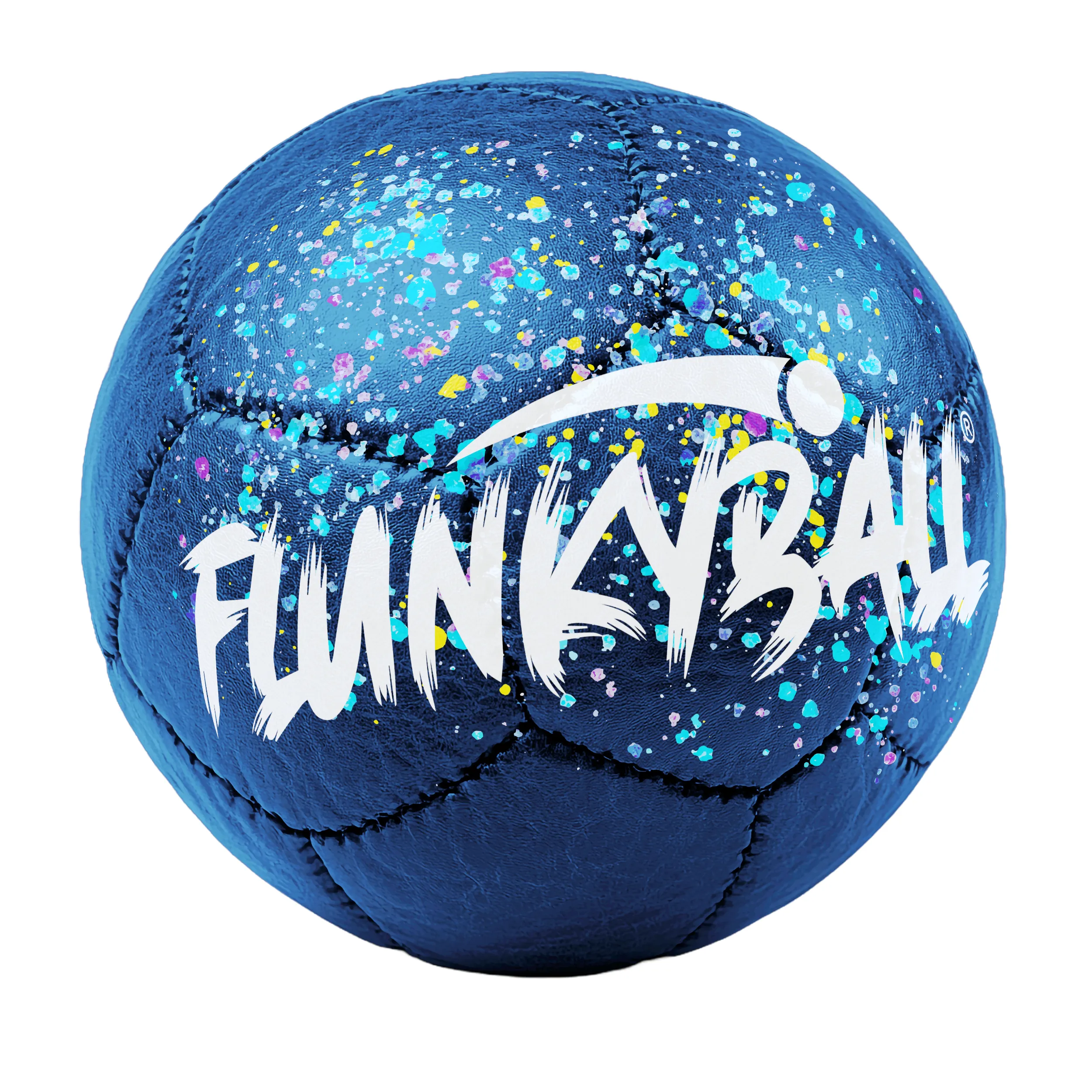 Flunkyball (15cm, dunkelblau/weiß)