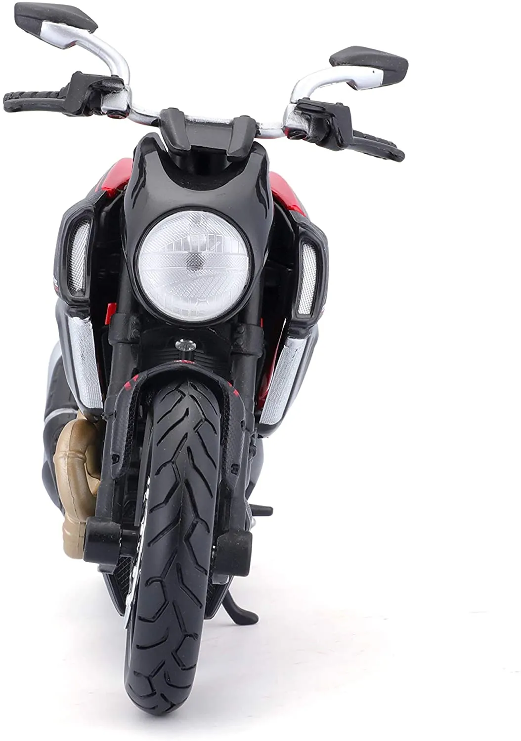 Maisto 5-11023 - Modellmotorrad - Ducati Diavel Carbon (schwarz-rot, Maßstab 1:12)