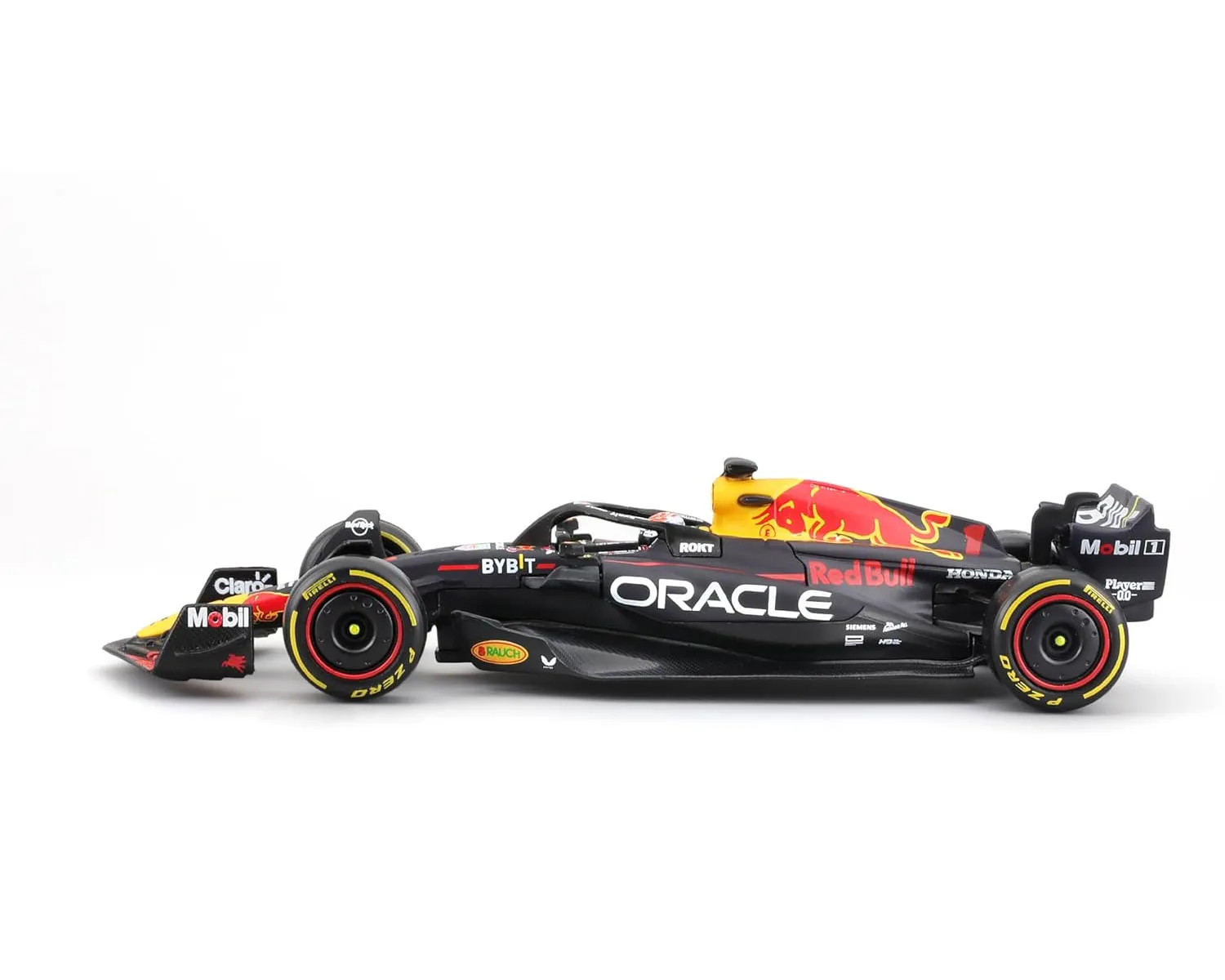 Bburago 18-38083 - Modellauto - Red Bull Racing F1 RB19 Perez #11 (mit Helm, Maßstab 1:43)