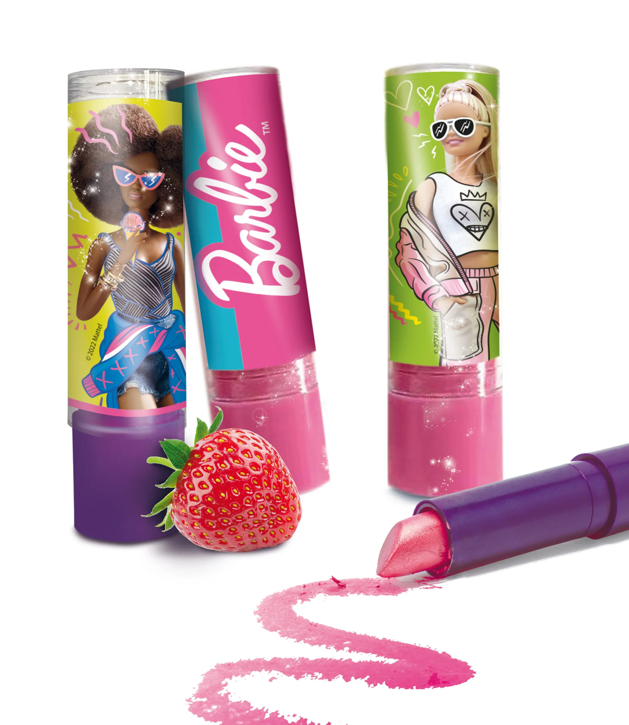 Lisciani 88638 - Farbige Barbie Lippenstifte