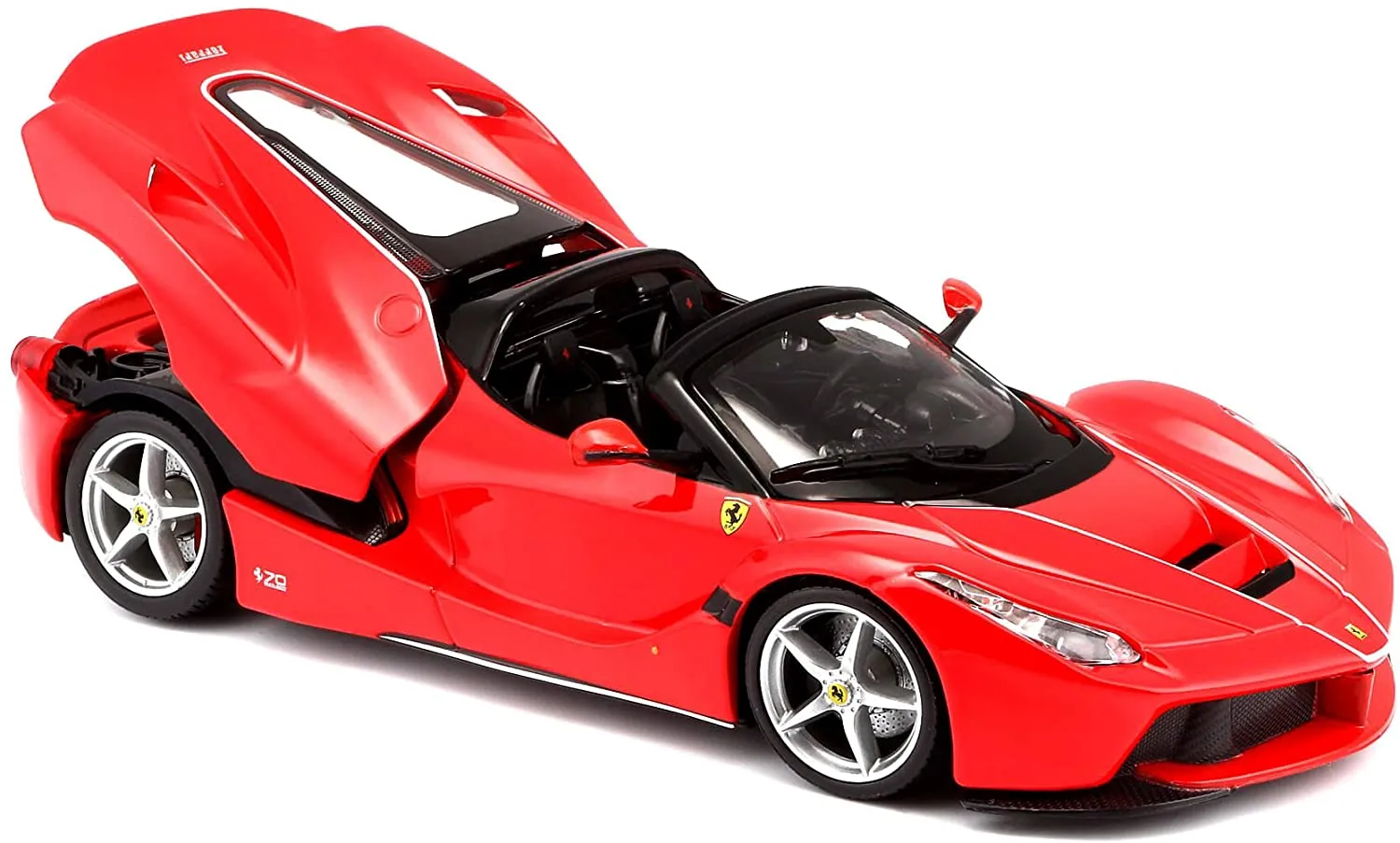 Bburago 18-26022 - Modellauto - LaFerrari Aperta (rot, Maßstab 1:24)