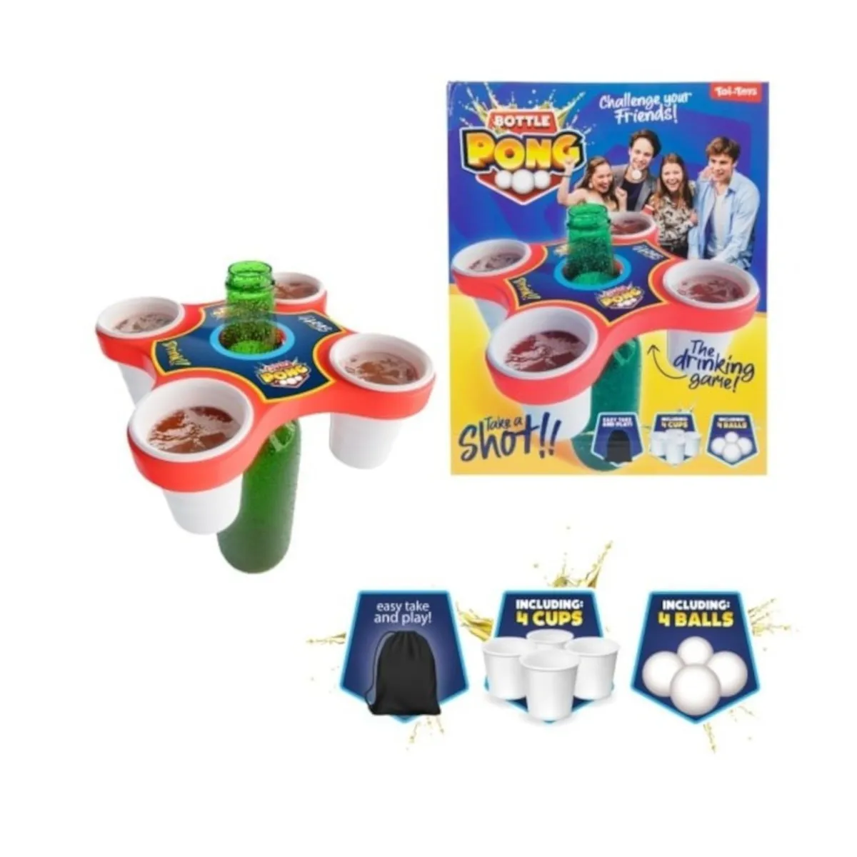 Toi-Toys 35078A -  Pong Hero Partyspiel