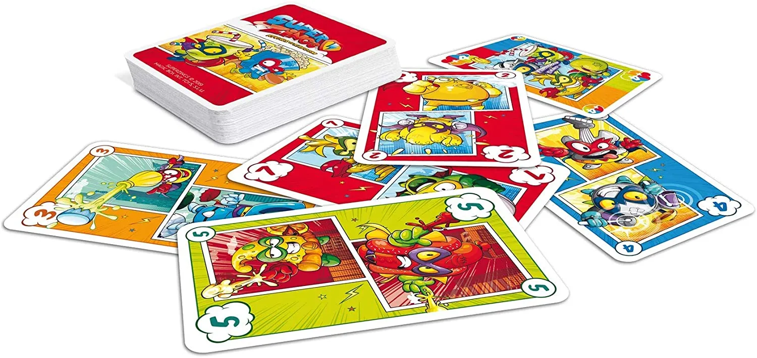 Superzings 3er BUNDLE (Spielebox, Mau Mau, Spiekarten 4in1)