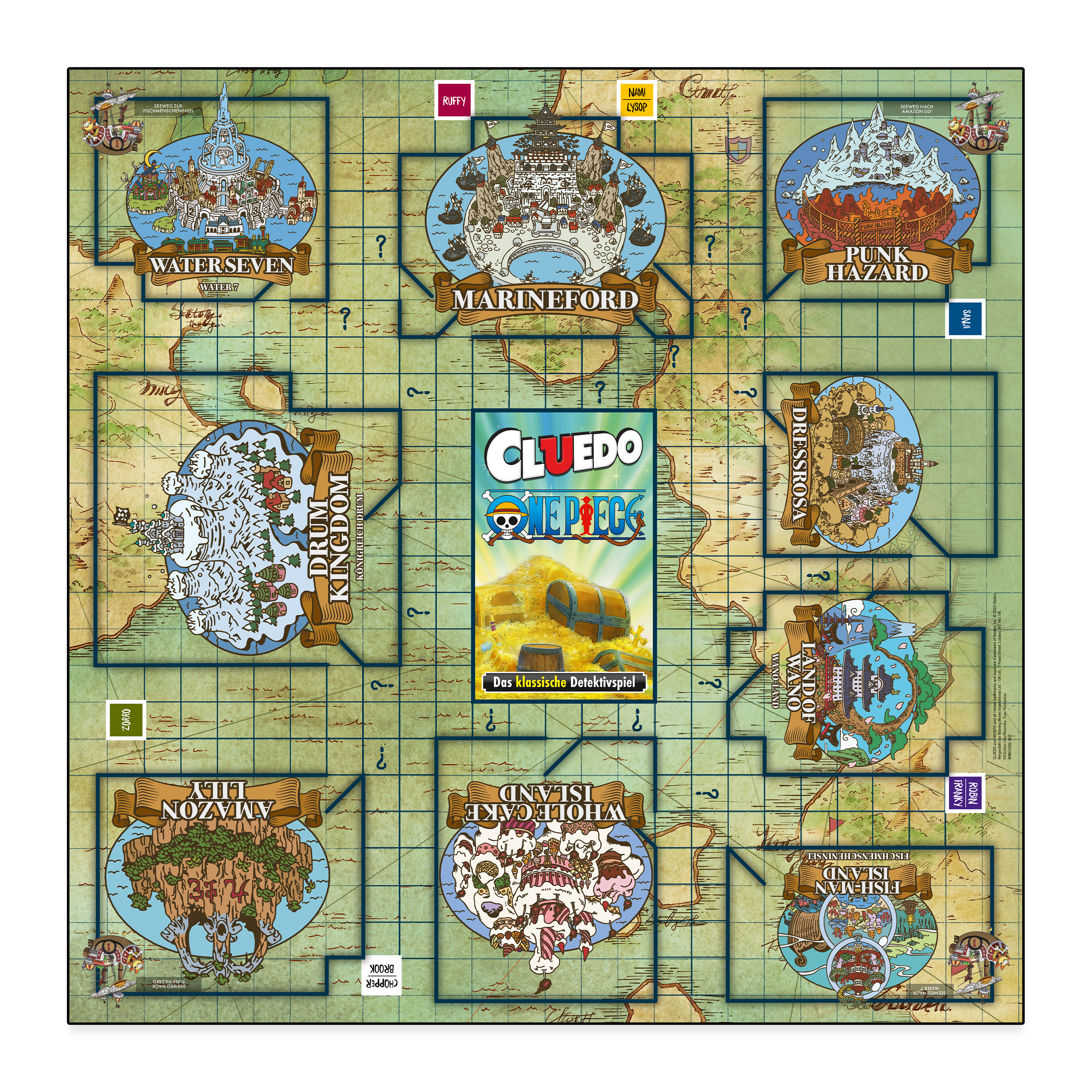 Cluedo - One Piece Cluedo - One Piece