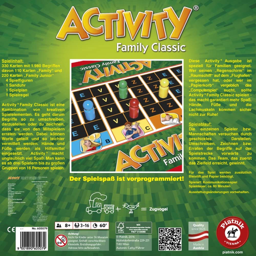 Piatnik - Activity Family Classic