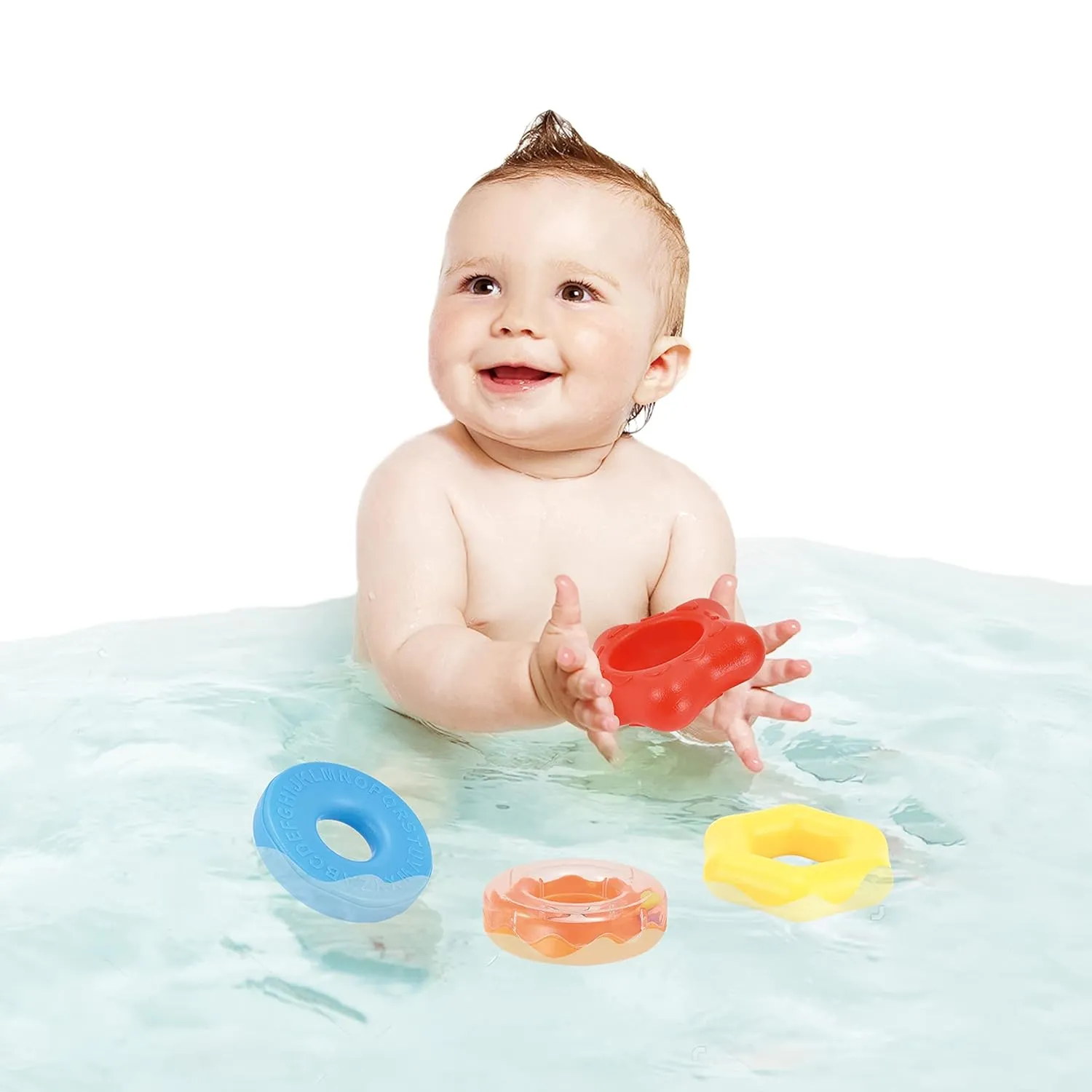 Toi-Toys - LITTLE STARS Stapelturm und Babyrassel 6tlg