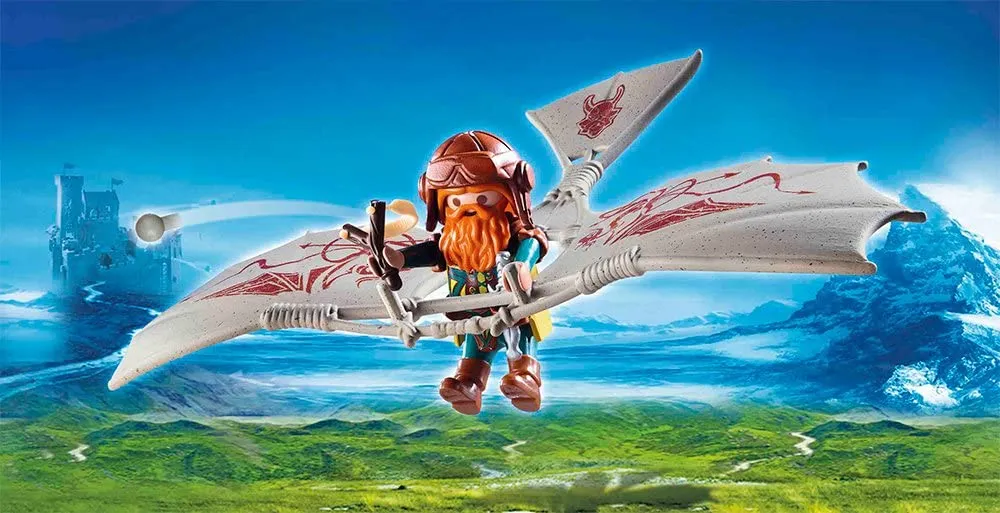 PLAYMOBIL® 9342 - Knights - Zwergenflugmaschine