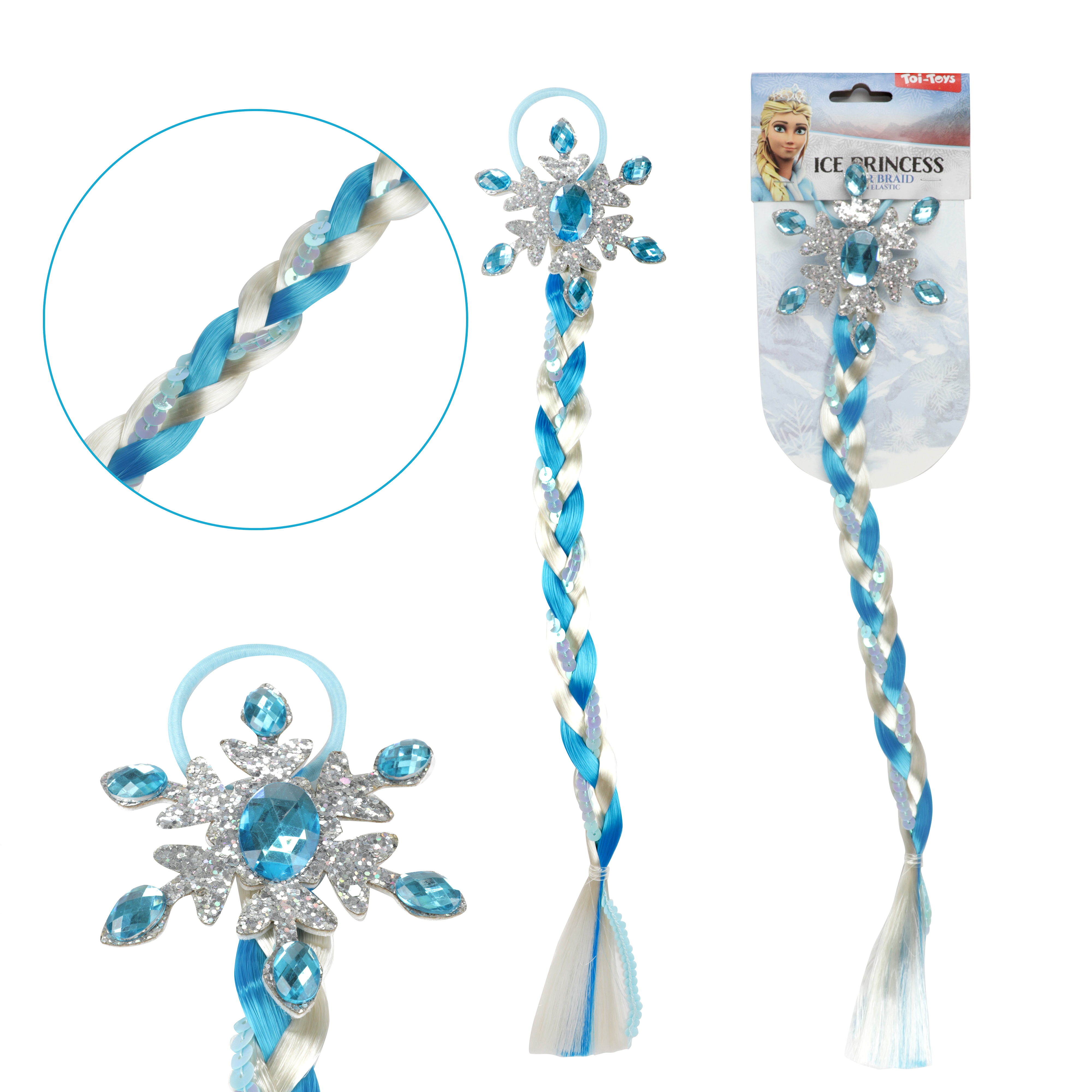 Toi-Toys - ICE PRINCESS Haarzopf