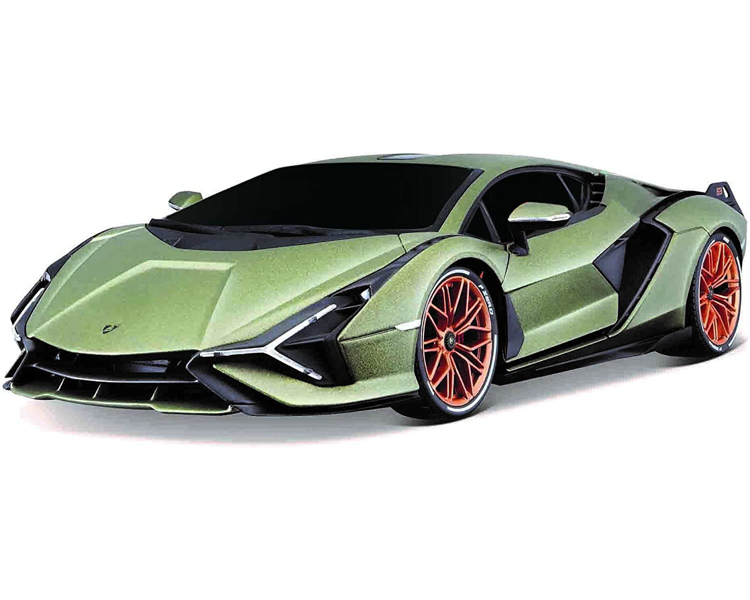 Maisto Tech 82338 - Ferngesteuertes Auto -  Lamborghini Sian FKP 37 (grün, Maßstab 1:24) 