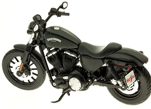Maisto 32326 - Modellmotorrad - Harley Davidson Sportster Iron 883 '13 (schwarz, Maßstab 1:12)