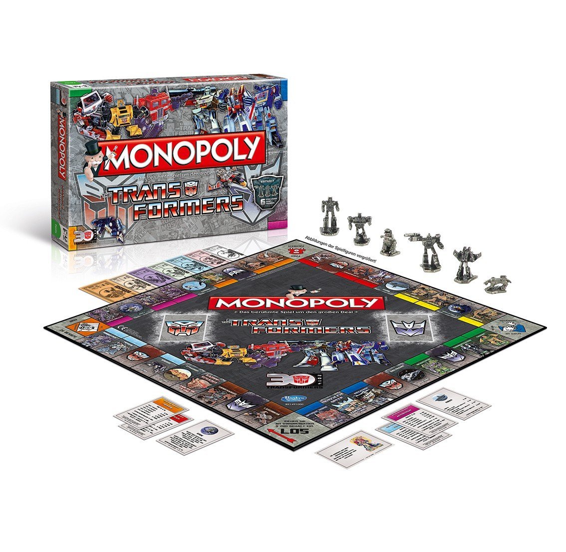 Monopoly Transformers + Risiko Transformers + Top Trumps Transformers