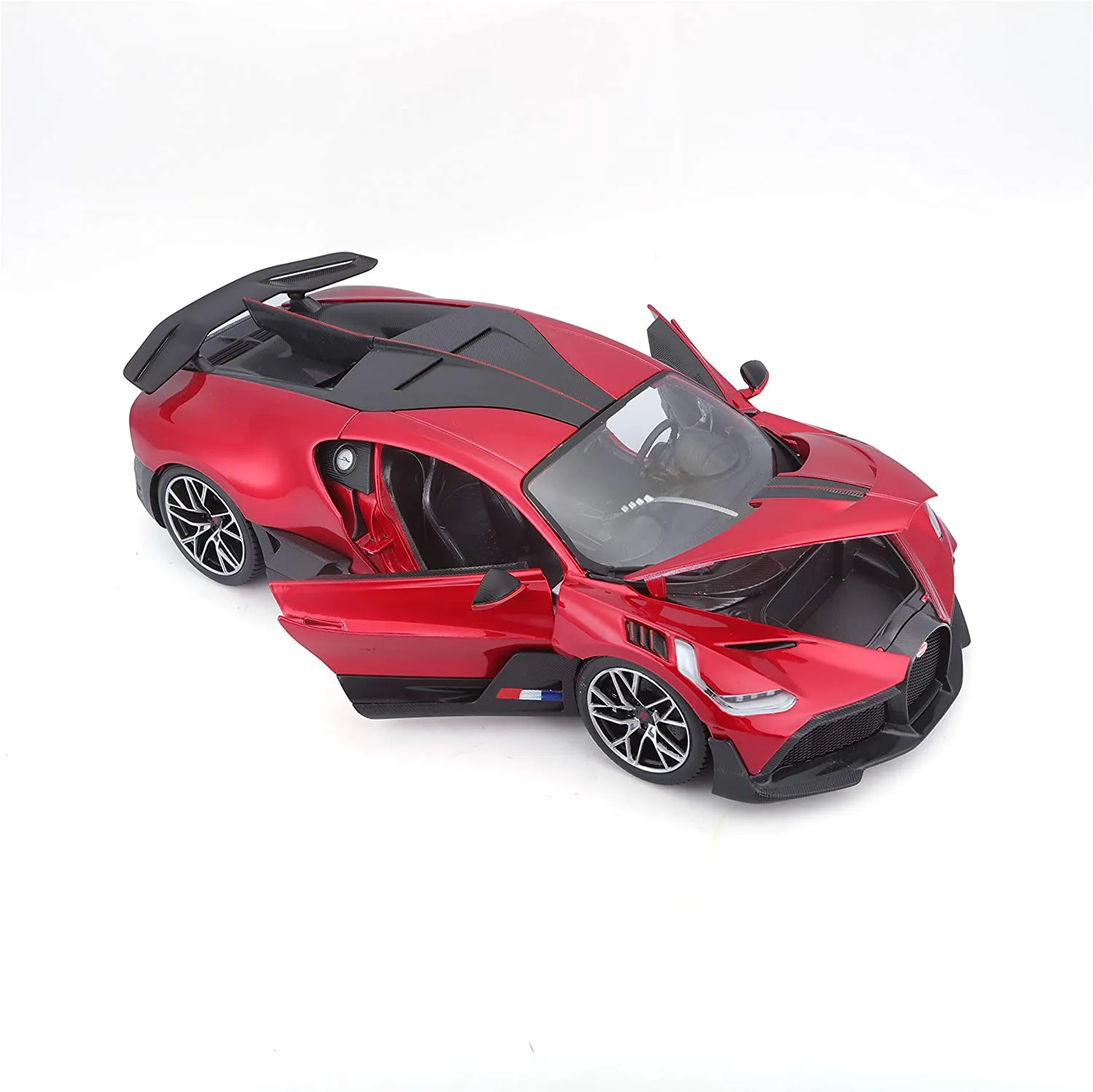 Bburago 18-11045 - Modellauto - Bugatti DIVO (rot metallic, Maßstab 1:18)