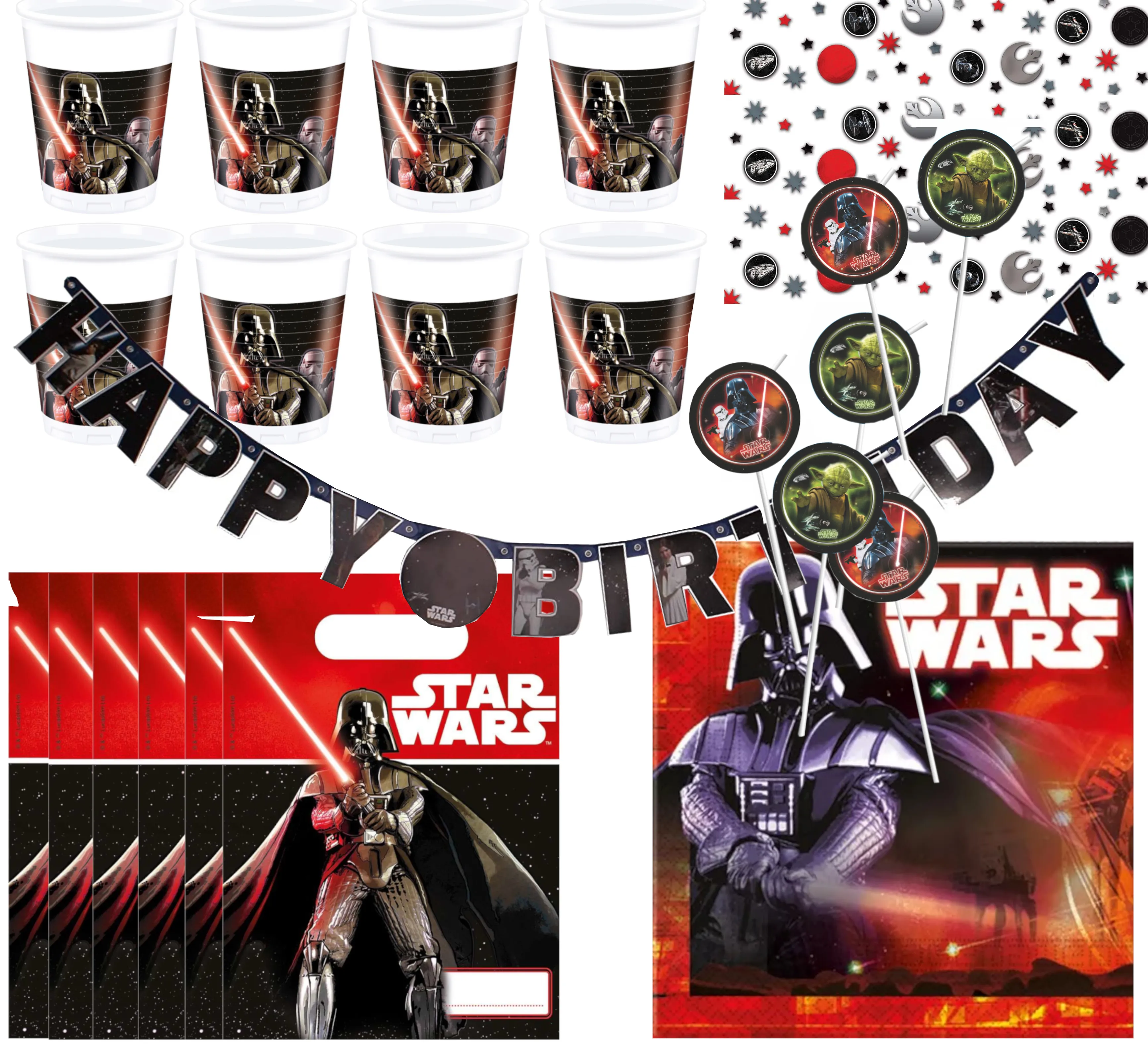 Star Wars - Kindergeburtstags-Set (40-teilig)