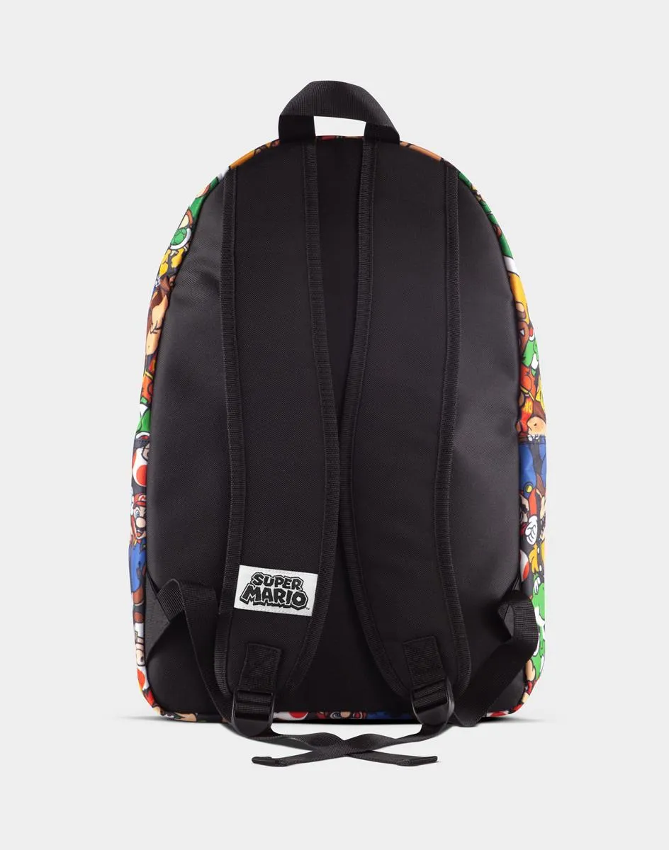Nintendo Rucksack - Super Mario Charaktere + Gürteltasche