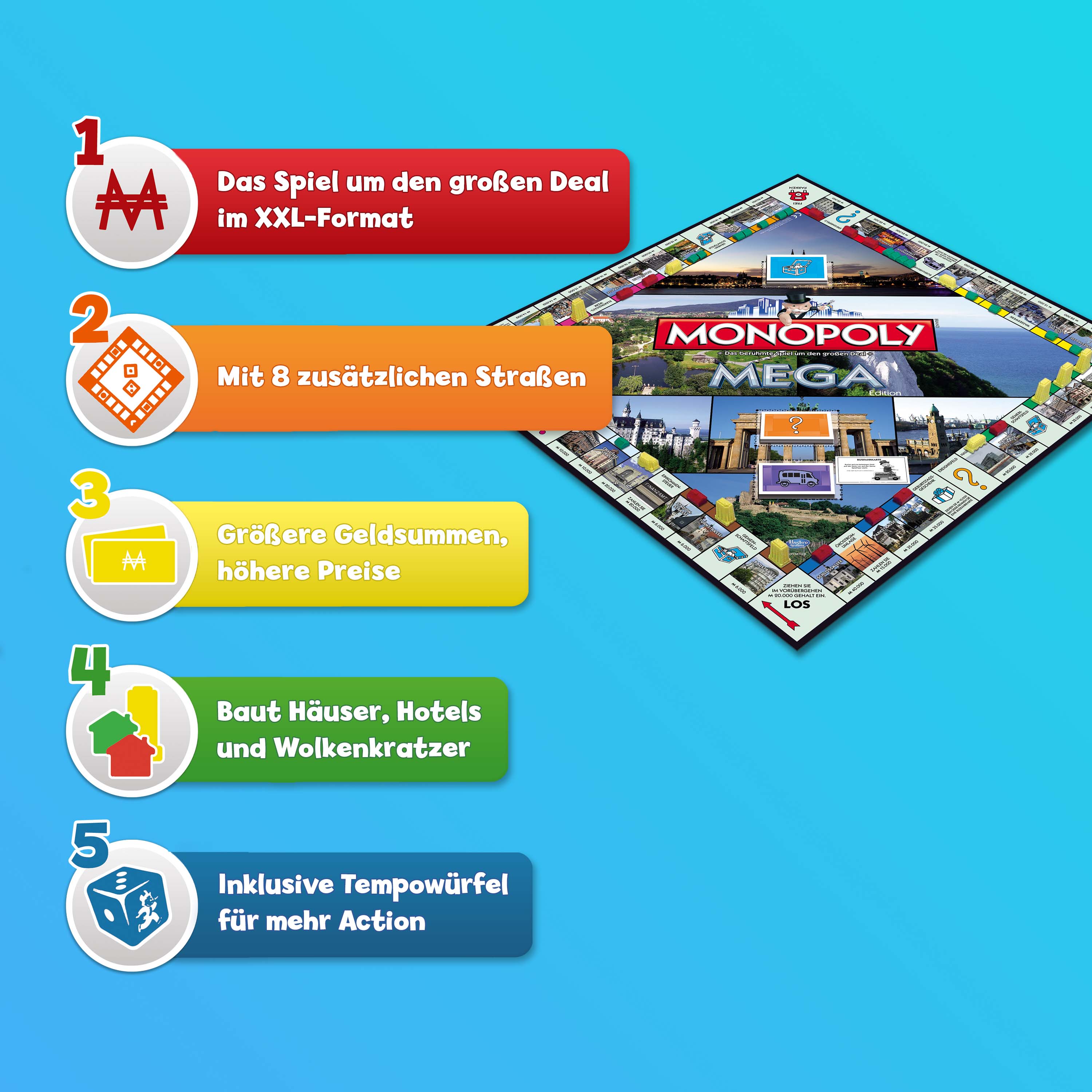 Monopoly - Mega 2nd Edition (neue Auflage)