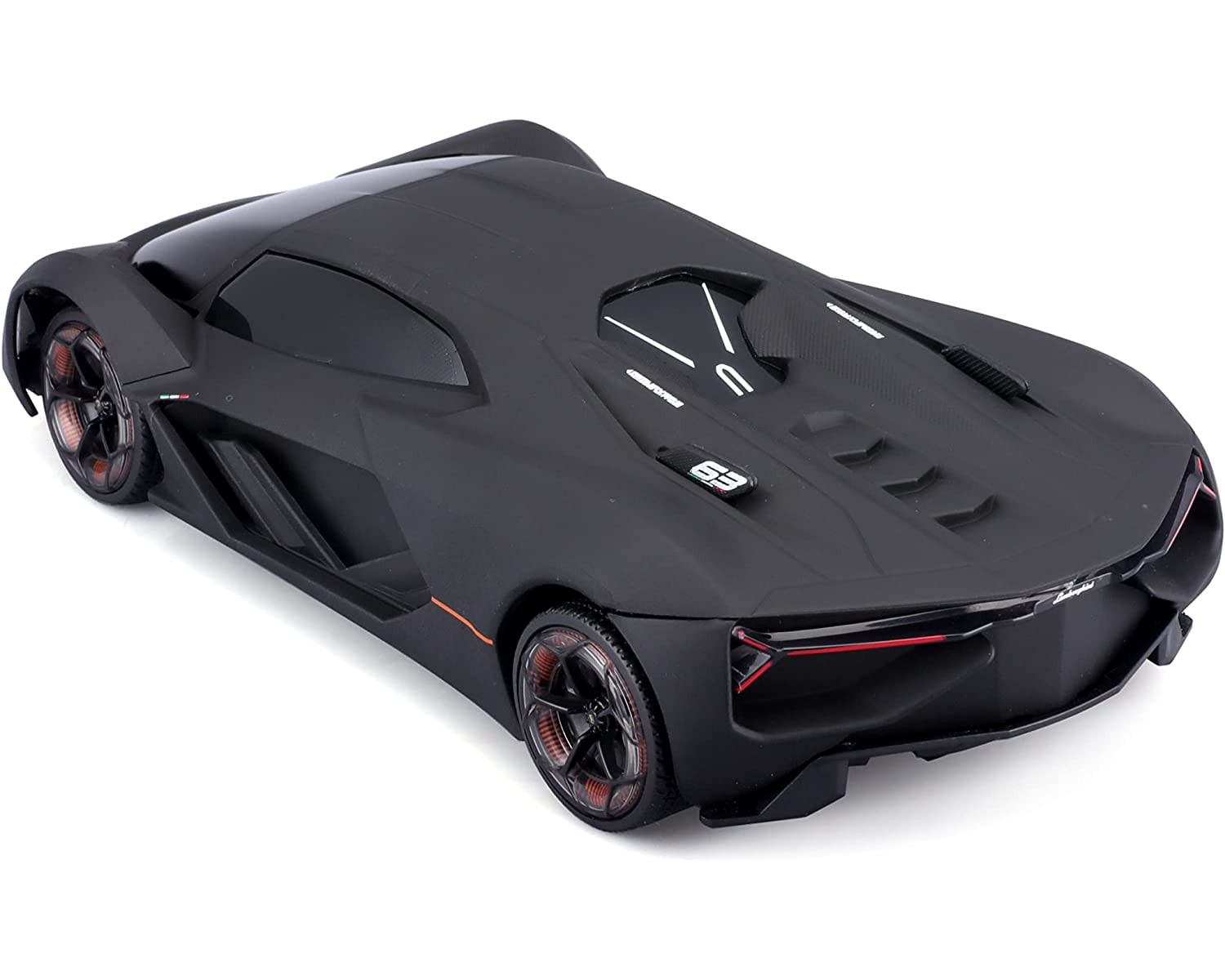 Maisto Tech 81525 - Ferngesteuertes Auto - Lamborghini Terzo Millennio (matt-schwarz, Maßstab 1:24) 