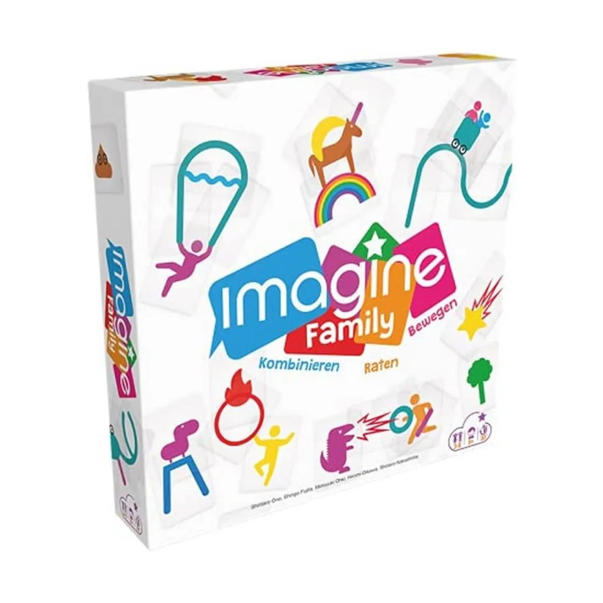 Asmodee COGD0007 - Kartenspiel - Imagine Family