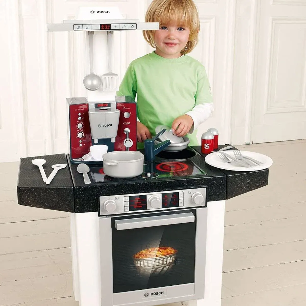 Bosch - Kinderküche Kitchen Style mit Espressomaschine und Zubehör