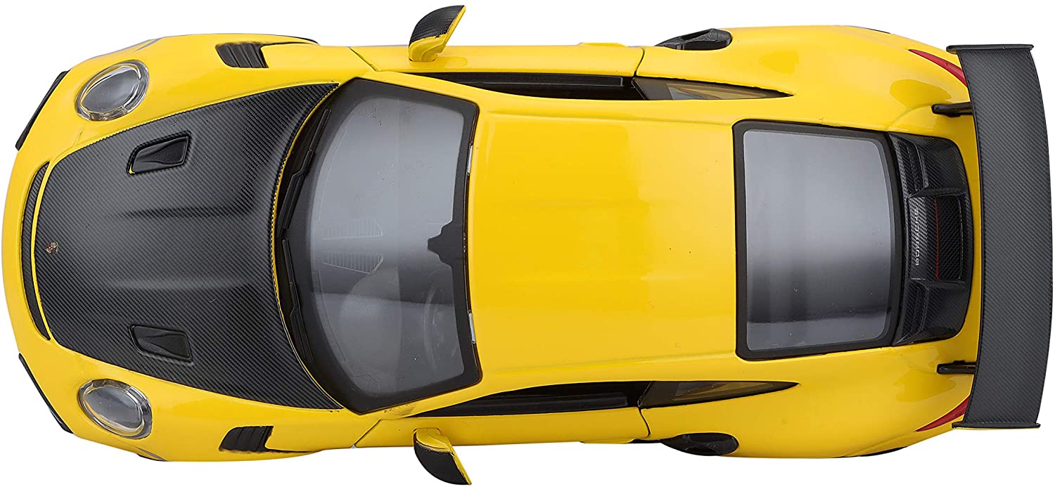 Maisto 31523 - Modellauto - Porsche 911 GT2 RS (gelb-schwarz, Maßstab 1:24) Maisto 31523 - Modellauto - Porsche 911 GT2 RS (gelb-schwarz, Maßstab 1:24)